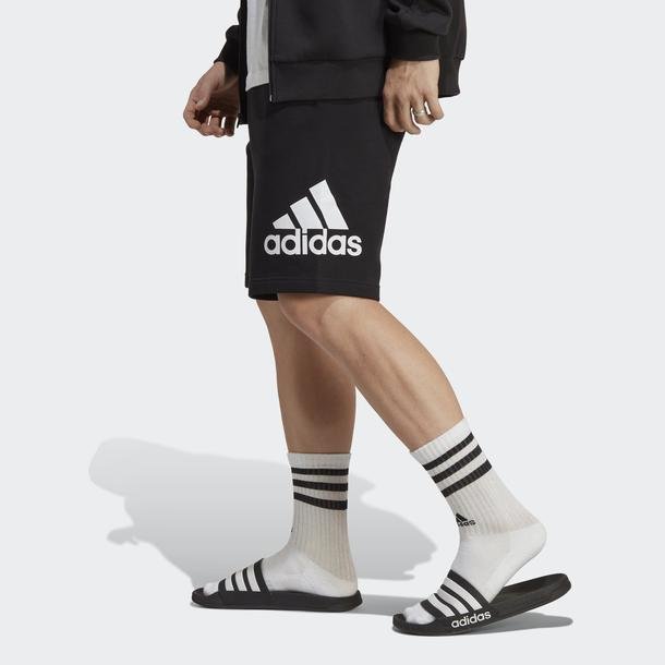 adidas Big Logo French Terry Erkek Siyah Şort