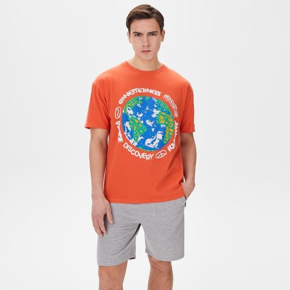 Superfly Erkek Renkli Günlük T-Shirt