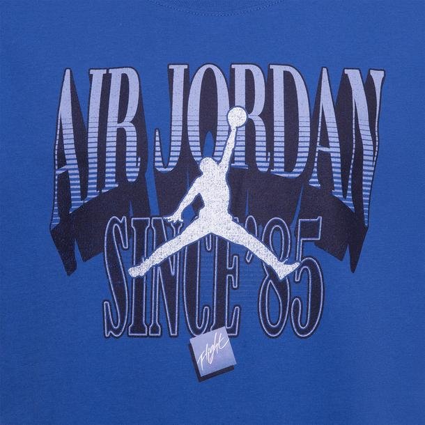 Jordan Sınce 85 Çocuk Mavi Günlük T-Shirt