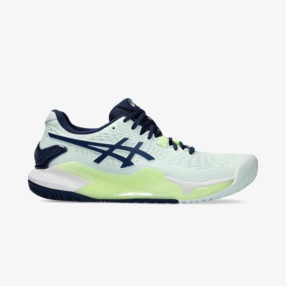Asics Gel-Resolution 9 Erkek Yeşil Tenis Ayakkabısı