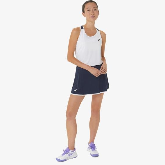 Asics  Court Skort Kadın Lacivert Tenis Eteği