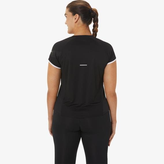 Asics Icon Ss Top Kadın Siyah Koşu T-Shirt