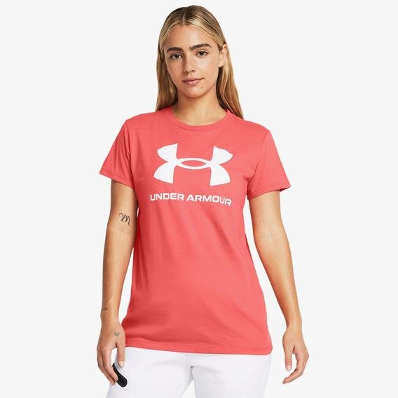 Under Armour Sportstyle Kadın Pembe Günlük Antrenman T-Shirt