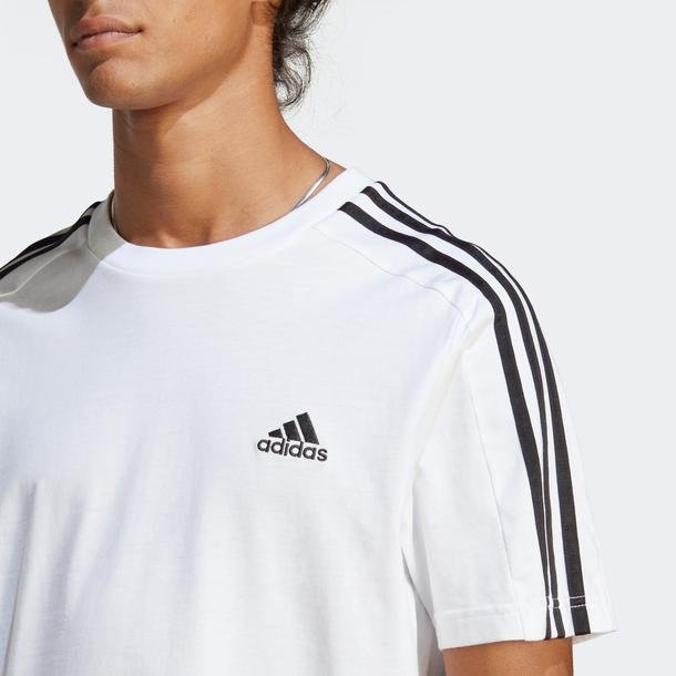 adidas  3S Sj T Erkek Beyaz Günlük T-Shirt