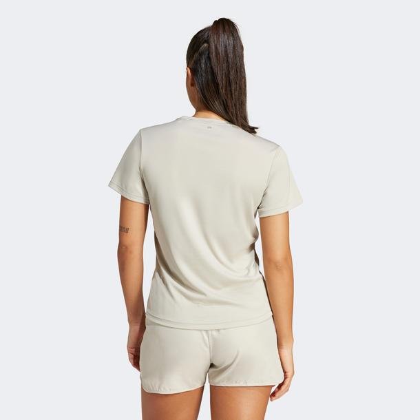 adidas Run It Tee Kadın Gri Günlük T-Shirt