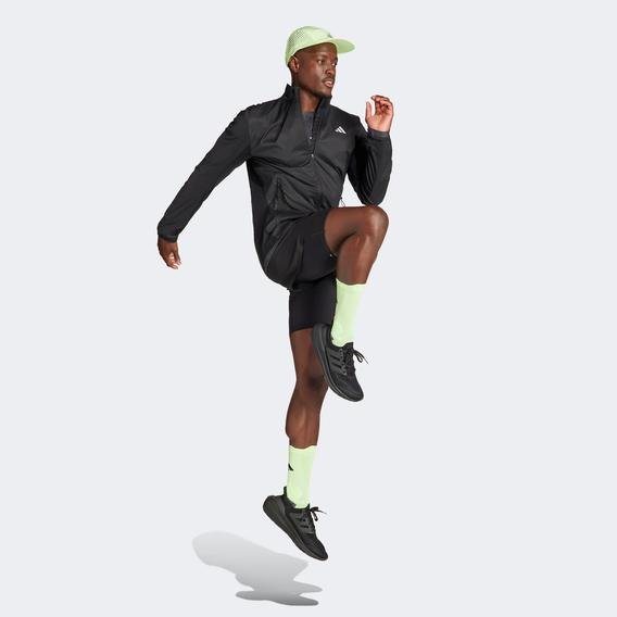 adidas Ult Print Jkt Erkek Siyah Koşu Ceketi