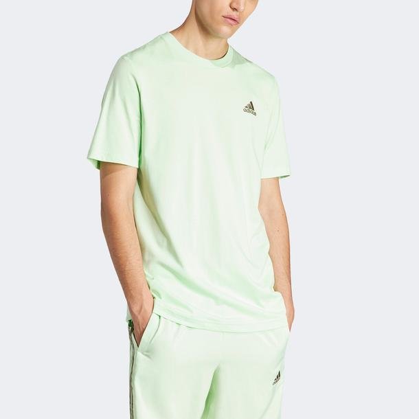 adidas  Sl Sj T Erkek Yeşil Günlük T-Shirt