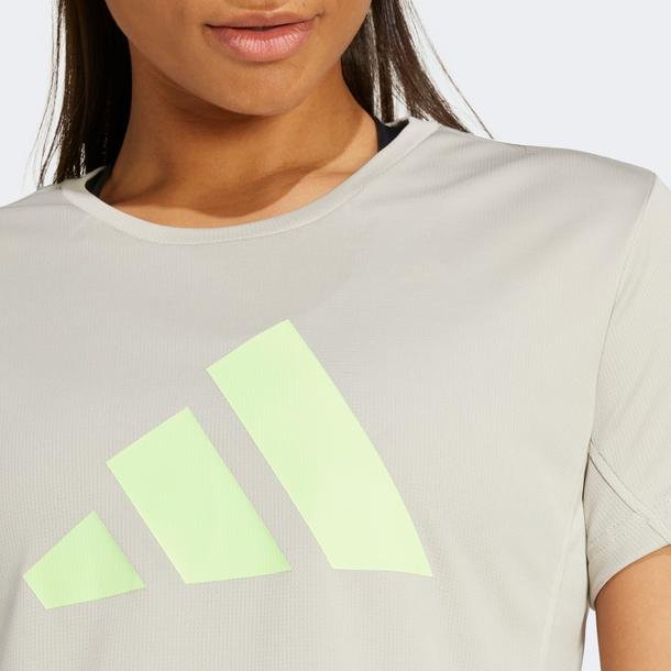 adidas Run It Tee Kadın Gri Günlük T-Shirt