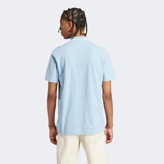 adidas Erkek Mavi Günlük Polo T-Shirt