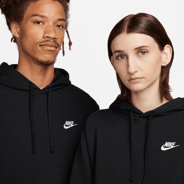 Nike Sportswear Club Unisex Siyah Günlük Sweatshirt