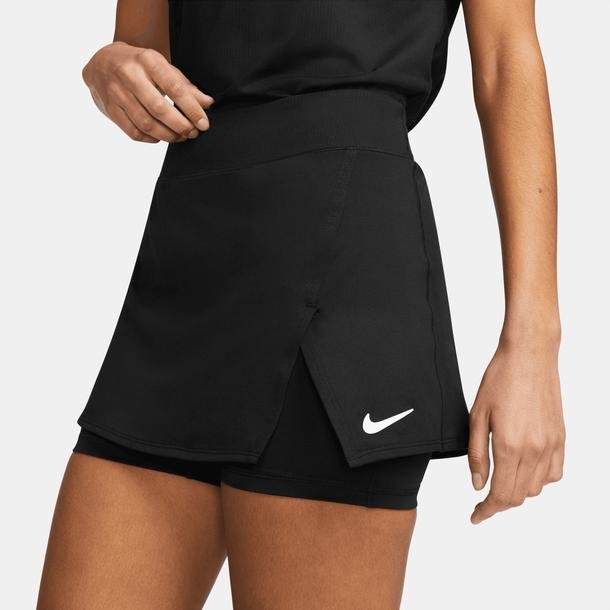 Nike Court Dri-Fit Victory Kadın Siyah Tenis Eteği
