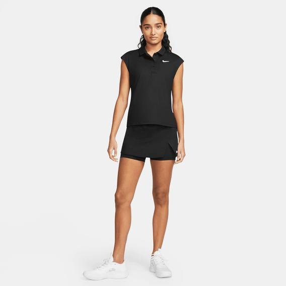 Nike Court Dri-Fit Victory Kadın Siyah Tenis Eteği