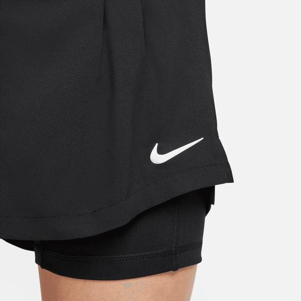 Nike Court Advantage Dri-Fit Kadın Siyah Tenis Şortu