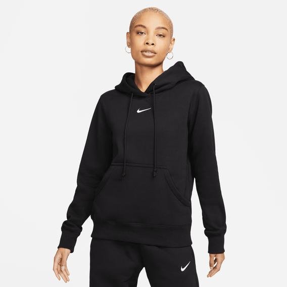 Nike Sportswear Phoenix Fleece Kadın Siyah Günlük Sweatshirt