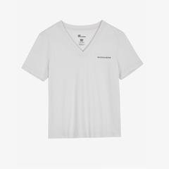 Skechers New Basics V Neck Kadın Siyah Günlük T-Shirt
