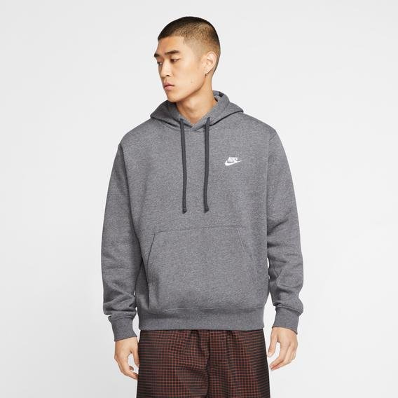 Nike Club Fleece Erkek Gri Günlük Sweatshirt