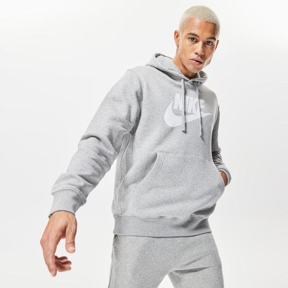 Nike Sportswear Club Fleece Erkek Gri Günlük Sweatshirt