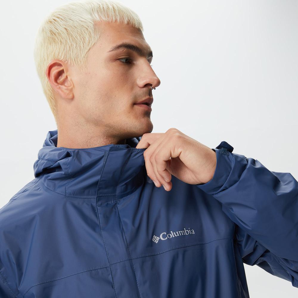 Columbia RM2433 Watertight II Erkek Dağ Mavisi Yağmurluk