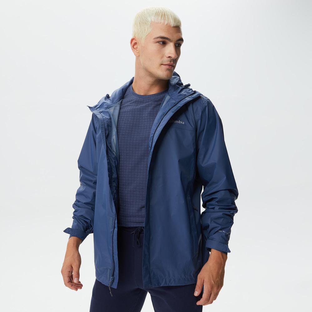 Columbia RM2433 Watertight II Erkek Dağ Mavisi Yağmurluk