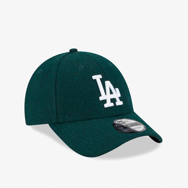 New Era LA Dodgers Melton Wool Unisex Yeşil Şapka