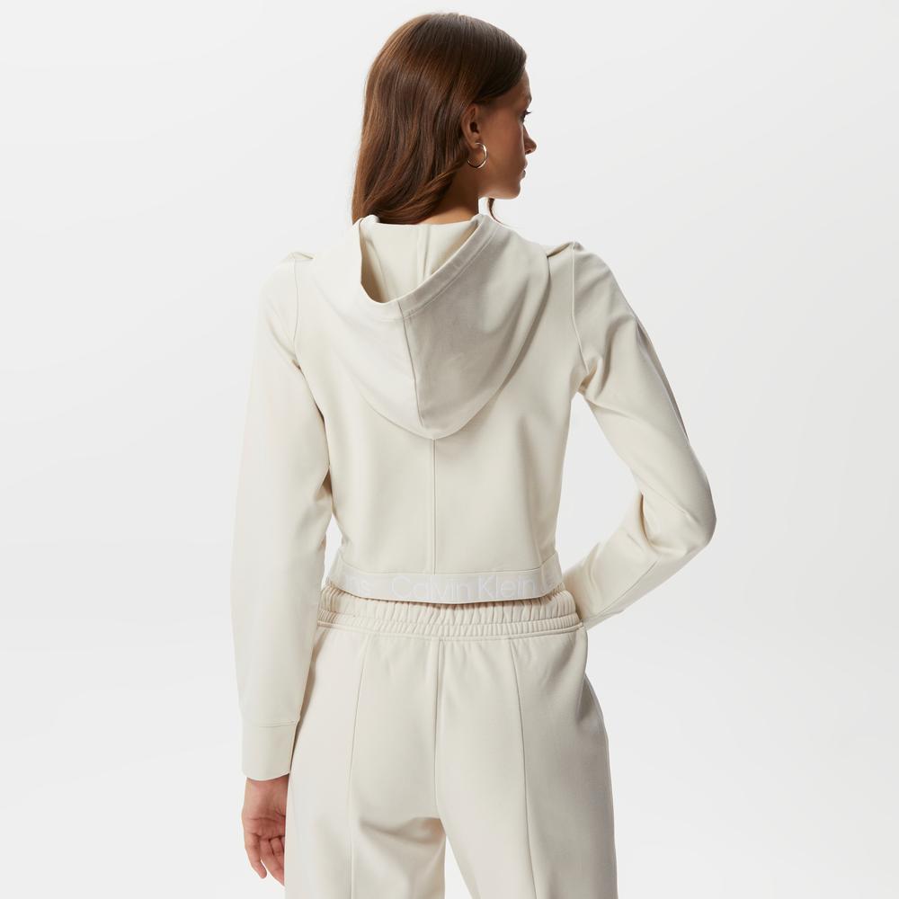Calvin Klein Tape Milano Bej Kadın Sweatshirt