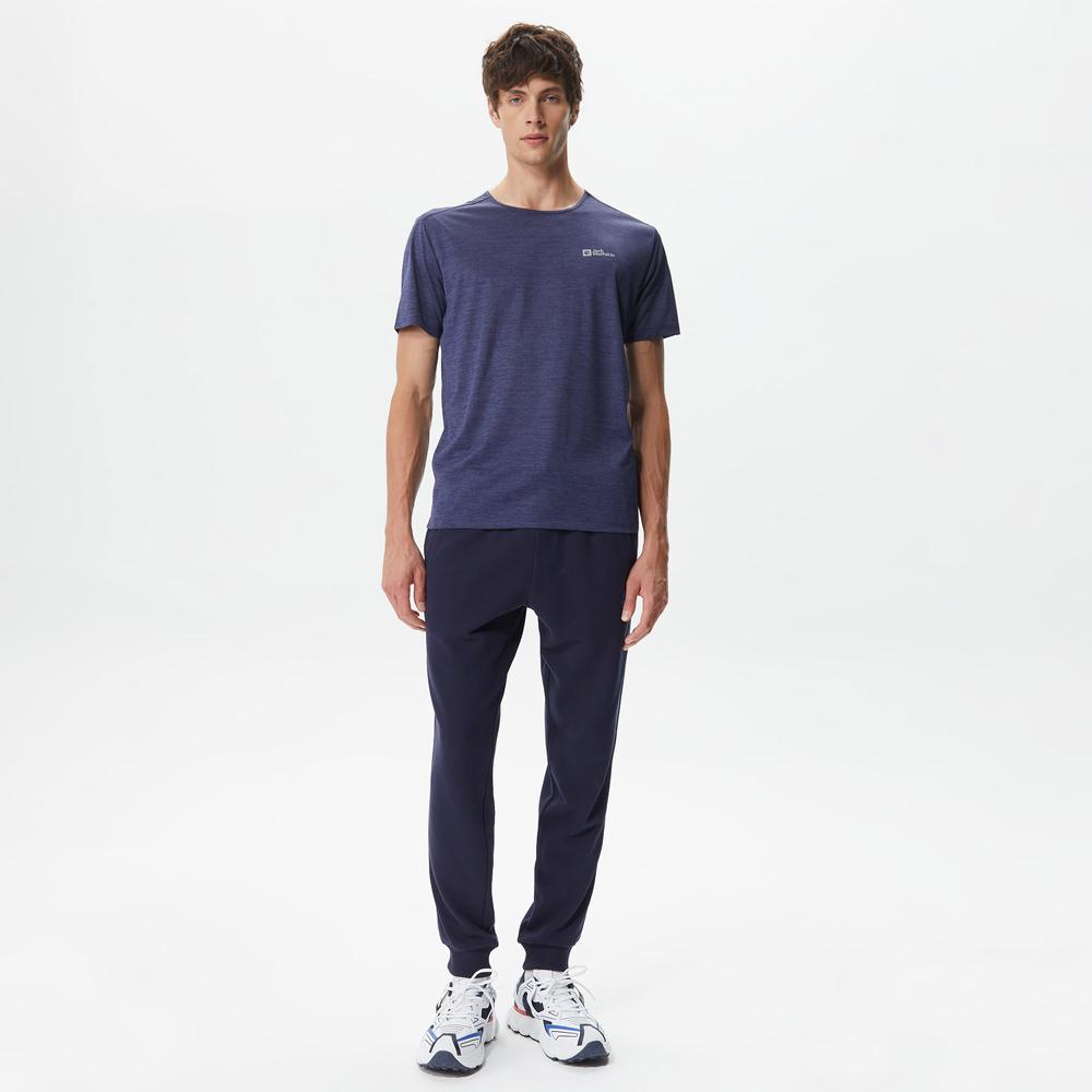Jack Wolfskin Jwp Erkek Lacivert T-Shirt