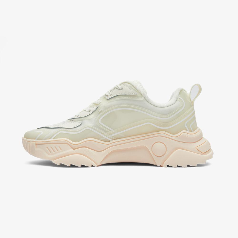 Tommy Jeans Chunky Runner Kadın Krem Sneaker