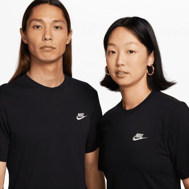 Nike Sportswear Club Erkek Siyah Günlük T-Shirt