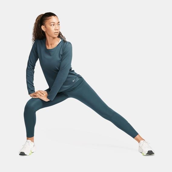 Nike One Dri-Fit High-Waisted Kadın Yeşil Antrenman Taytı