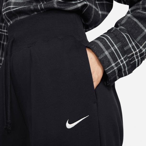 Nike Sportswear Phoenix Fleece Kadın Siyah Günlük Eşofman Altı