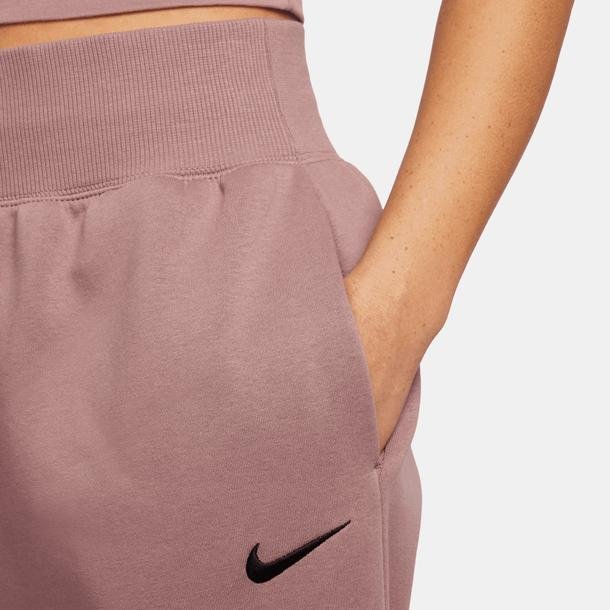 Nike Sportswear Phoenix Fleece Kadın Mor Günlük Eşofman Altı