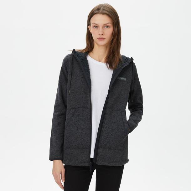 Columbia Sweater Weather Kadın Siyah Polar Ceket