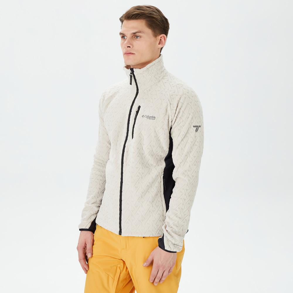 Columbia Titan Pass Erkek Krem Polar Ceket