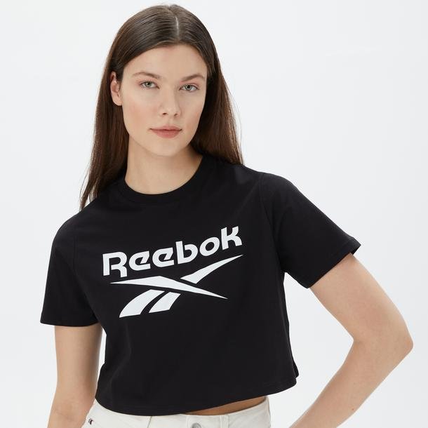 Reebok Id Kadın Siyah Günlük T-Shirt