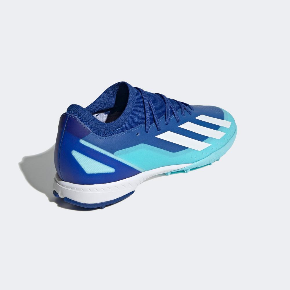 adidas X Crazyfast.3 Erkek Mavi Halı Saha Kramponu