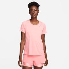 Nike Dri Fit Race Kadın Beyaz Günlük T-Shirt