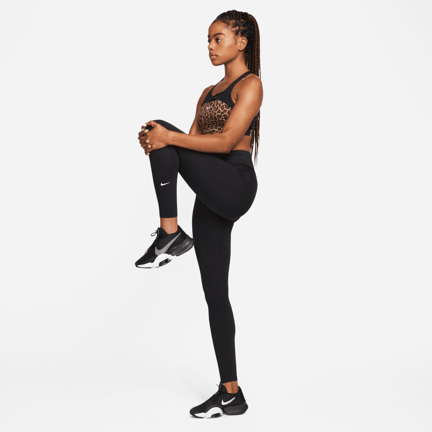 Nike One Dri-Fit Kadın Siyah Antrenman Taytı Tayt
