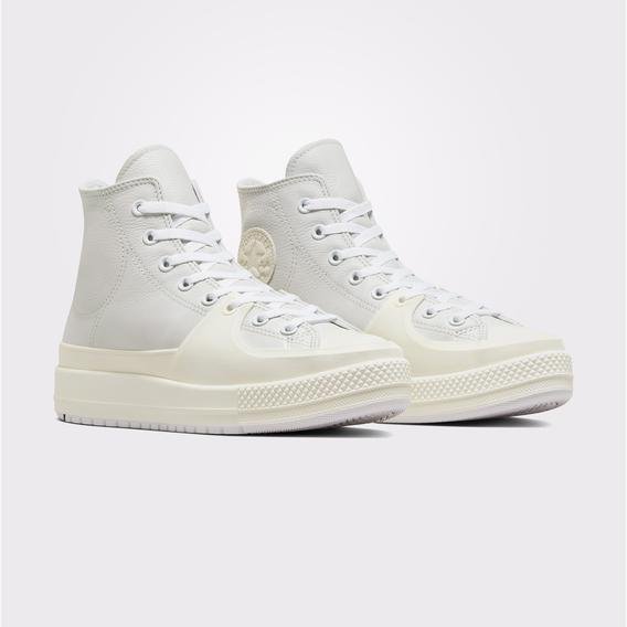 Converse Chuck Taylor All Star Construct Leather Unisex Beyaz Sneaker