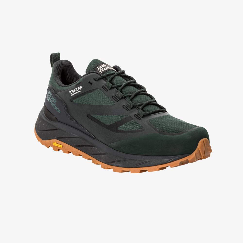Jack Wolfskin Terraventure Texapore Low Erkek Yeşil Outdoor Ayakkabı