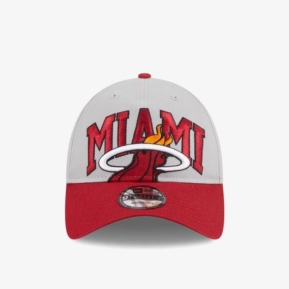 New Era Miami Heat NBA Tip Off 2023 9TWENTY Unisex Gri Şapka