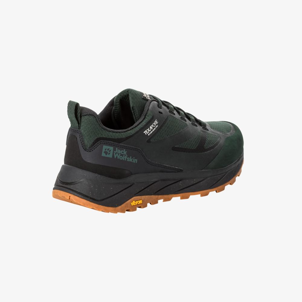 Jack Wolfskin Terraventure Texapore Low Erkek Yeşil Outdoor Ayakkabı