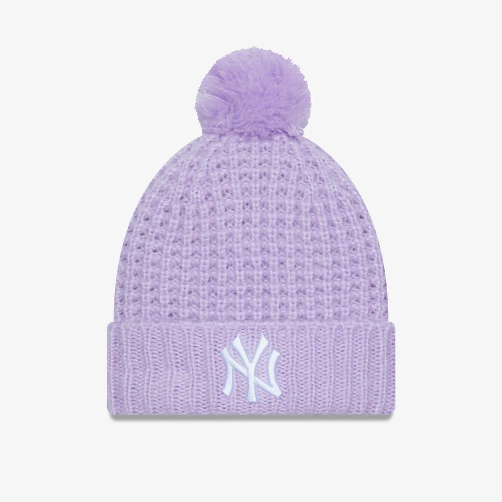 New Era Cosy Pom Kadın Mor Bere