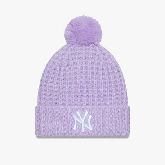 New Era Cosy Pom Kadın Mor Bere