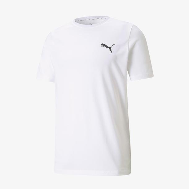 Puma Actıve Small Logo  Unisex Beyaz T-Shirt