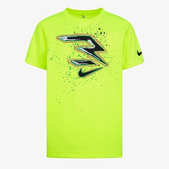 Nike Rwb Brush Stroke Icon Çocuk Yeşil Günlük T-Shirt