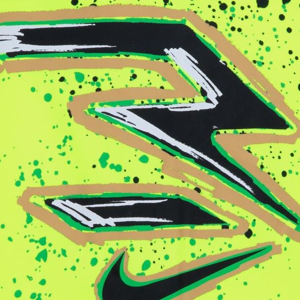 Nike Rwb Brush Stroke Icon Çocuk Yeşil Günlük T-Shirt