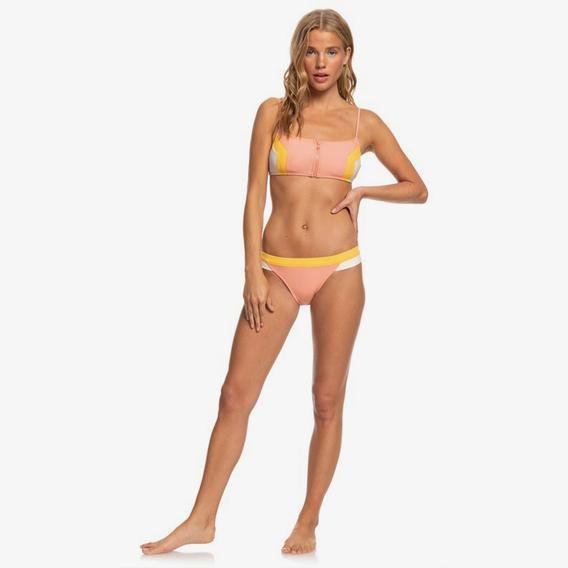 Roxy Pop Surf Kadın Pembe Bikini Üstü