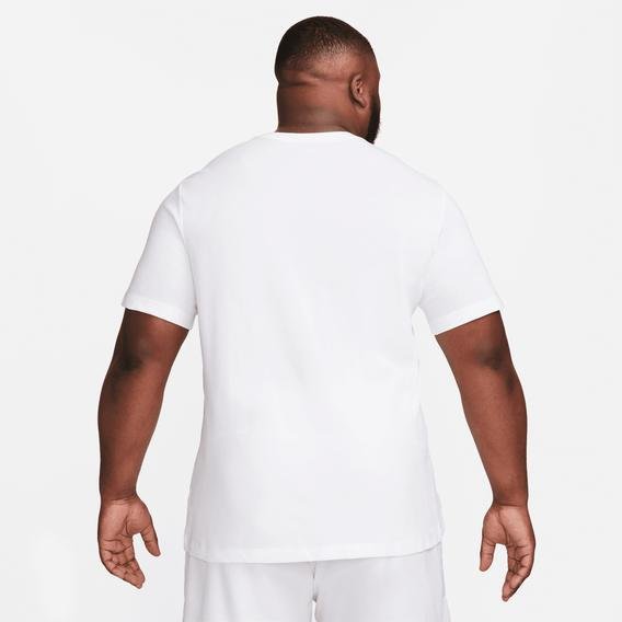 Nike Court Dri-FIT Tenis Erkek Beyaz T-Shirt