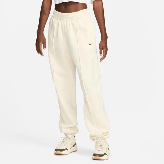 Nike Sportswear Loose Fleece Kadın Beyaz Günlük Eşofman Altı