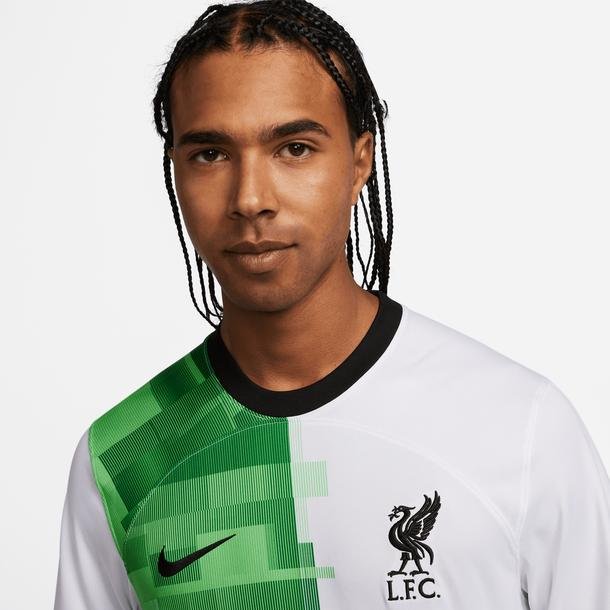 Liverpool FC 2023/24 Erkek Beyaz Deplasman Forması